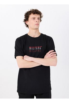 تیشرت طوسی مردانه رگولار Mustang - کد 922157507