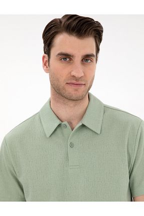 پولوشرت سبز مردانه پنبه ای Pierre Cardin - کد 922164858