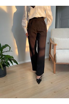 شلوار مشکی زنانه پارچه Marles - کد 922170782