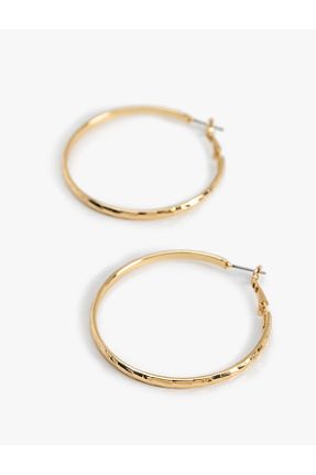 گوشواره جواهر طلائی فلزی Koton - کد 922178603