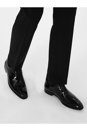 کفش کلاسیک مشکی مردانه چرم لاکی Cacharel - کد 922179727