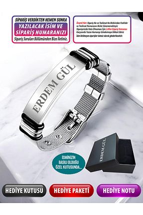 دستبند استیل (فولاد) مشکی زنانه استیل (فولاد) LAZZERS HEDİYELİK - کد 922179281