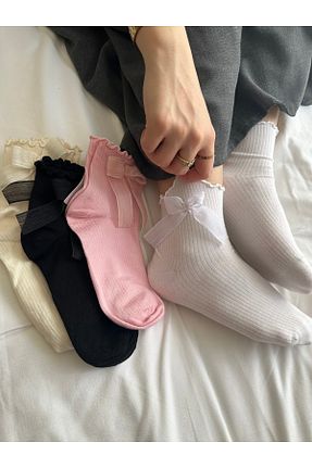 جوراب سفید زنانه بامبو Butik - کد 922185870