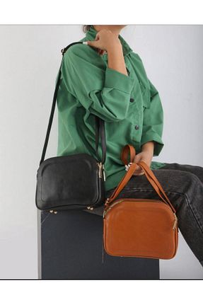 کیف پستچی مشکی زنانه چرم مصنوعی MODA - کد 921337160