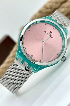 ساعت مچی طوسی زنانه 36-40 میلی متر Daniel Klein - کد 208046181