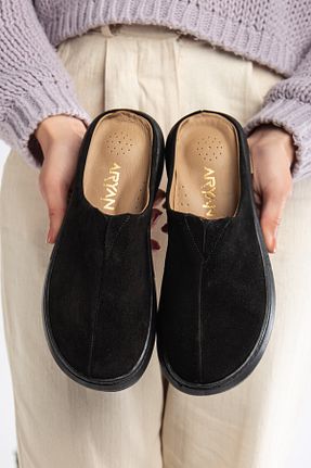دمپائی مشکی زنانه نبوک Polomia Comfort - کد 922298560