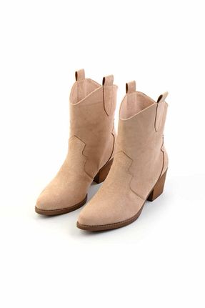 بوت / نیم بوت قهوه ای زنانه جیر Bambi - کد 878024883
