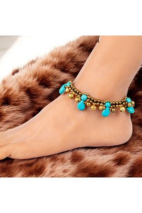 خلخال جواهر رنگی زنانه منجق EMENUNU - کد 922232838