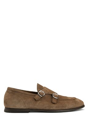 کفش کلاسیک طوسی مردانه جیر Green George - کد 922239264
