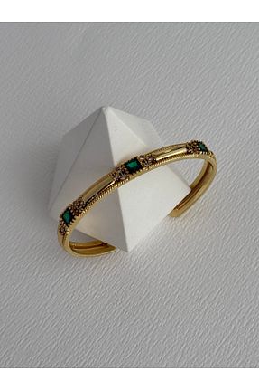 دستبند جواهر طلائی زنانه زیرکن Luparadis - کد 922230976