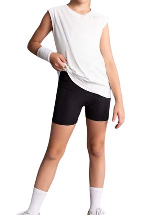 ساق شلواری اسپرت مشکی بچه گانه بافت RUTBİL SPORTS - کد 900799187