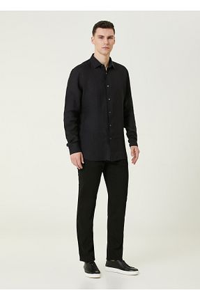 شلوار مشکی مردانه پاچه تنگ ZEGNA - کد 923023136
