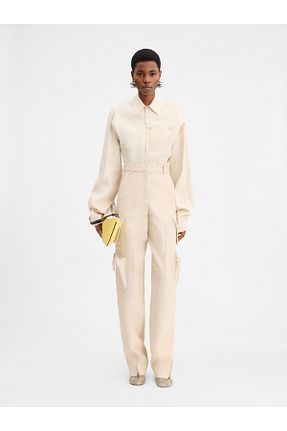 شلوار بژ زنانه جین JACQUEMUS - کد 922259933