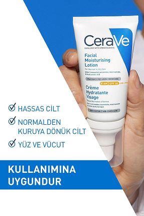 کرم ضد آفتاب صورت SPF 50 + CeraVe - کد 838631400