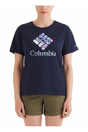تیشرت سرمه ای زنانه رگولار Columbia - کد 922275813