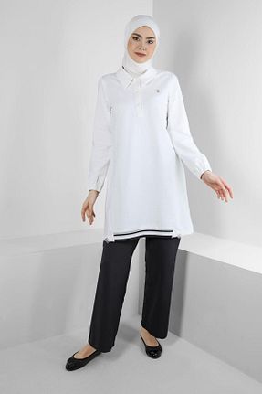 شلوار پارچه ای مشکی زنانه بلند Alvina - کد 803863872