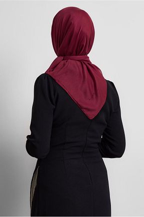 روسری قرمز پلی استر Alvina - کد 922278350