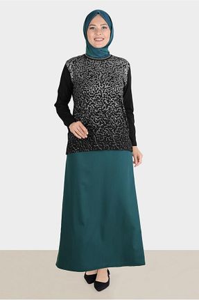 دامن حجاب آبی زنانه رگولار Alvina - کد 802793878