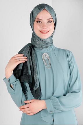 تونیک حجاب سبز زنانه پلی استر Alvina - کد 801390677