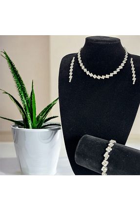 ست جواهر زنانه استیل ضد زنگ Perle Norie - کد 921934869
