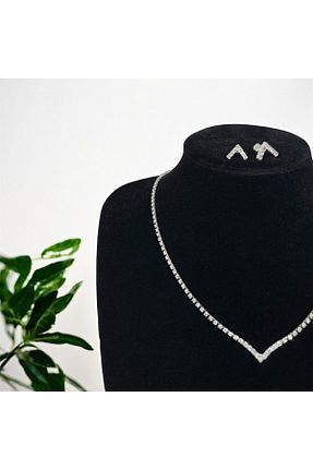 ست جواهر زنانه استیل ضد زنگ Perle Norie - کد 921933885