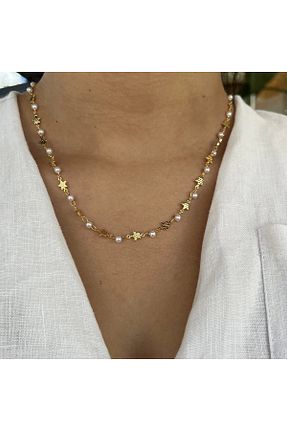 گردنبند استیل ( فولاد ) رنگی Vintagezegeni - کد 922288835