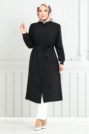 کلاه و ابایا مشکی زنانه بافت ModaMerve - کد 922285141