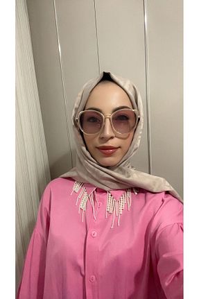 عینک آفتابی طلائی زنانه Safari - کد 4925006