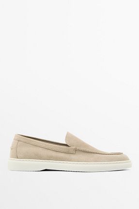 کفش لوفر بژ مردانه EVA / PVC Massimo Dutti - کد 922310447