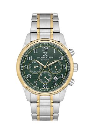 ساعت مچی زرد مردانه 43 میلی متر Daniel Klein - کد 923080305