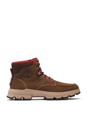 بوت / نیم بوت قهوه ای مردانه پاشنه تخت Timberland - کد 923110922