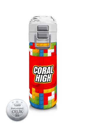 بطری آب و قمقمه مشکی Coral High - کد 898095957