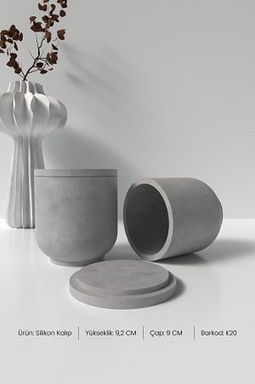 شمع سفید 1 پارچه Cageartstudio - کد 922393367