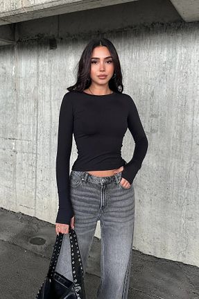 بادی مشکی زنانه لیکرا Trendy Butik - کد 922455396