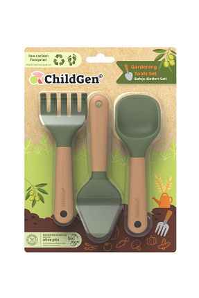 خمیر بازی سبز 3 تایی ChildGen - کد 922454049