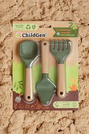 خمیر بازی سبز 3 تایی ChildGen - کد 922454049