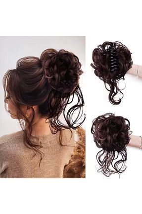 کلاه گیس قهوه ای Mina Peruk - کد 922447355