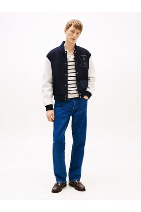 شلوار جین سرمه ای مردانه پاچه ساده Tommy Hilfiger - کد 922470681
