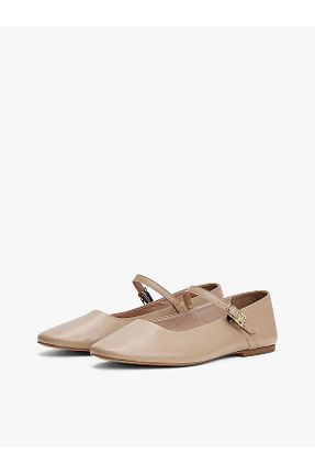 کفش اسنیکر قهوه ای زنانه چرم Tommy Hilfiger - کد 923136431
