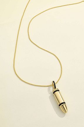 گردنبند طلا زرد مردانه 14 عیار Cenova Jewelry - کد 923126224