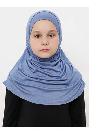 کلاه شنای حجاب آبی زنانه Ecardin - کد 72265365