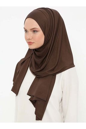 کلاه شنای حجاب قهوه ای زنانه Ecardin - کد 75086210