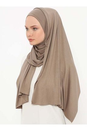 کلاه شنای حجاب قهوه ای زنانه Ecardin - کد 75088899