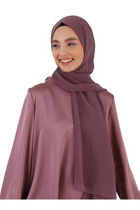 شال صورتی زنانه پلی استر Tuva Şal - کد 55176281