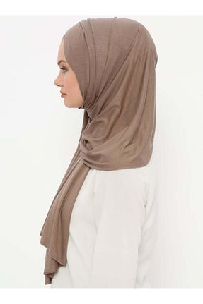 کلاه شنای حجاب قهوه ای زنانه Ecardin - کد 75192618