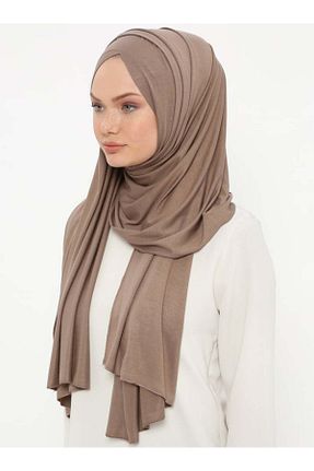 کلاه شنای حجاب قهوه ای زنانه Ecardin - کد 75192618