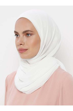 شال بژ زنانه شیفون Ecardin - کد 72265828