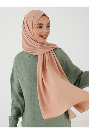 شال بژ زنانه پلی استر Tuva Şal - کد 55176393