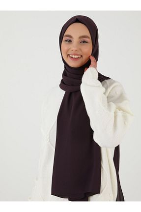 شال بنفش زنانه پلی استر Tuva Şal - کد 55176211