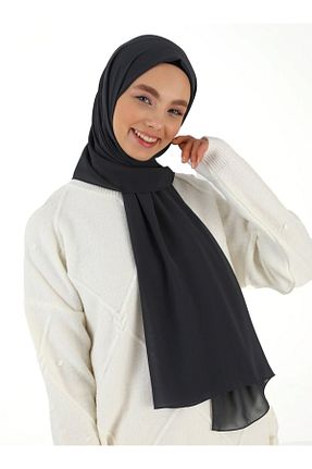 شال طوسی زنانه پلی استر Tuva Şal - کد 55176036